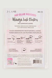 Womens Manga Lash Clusters 48 Pack, Black