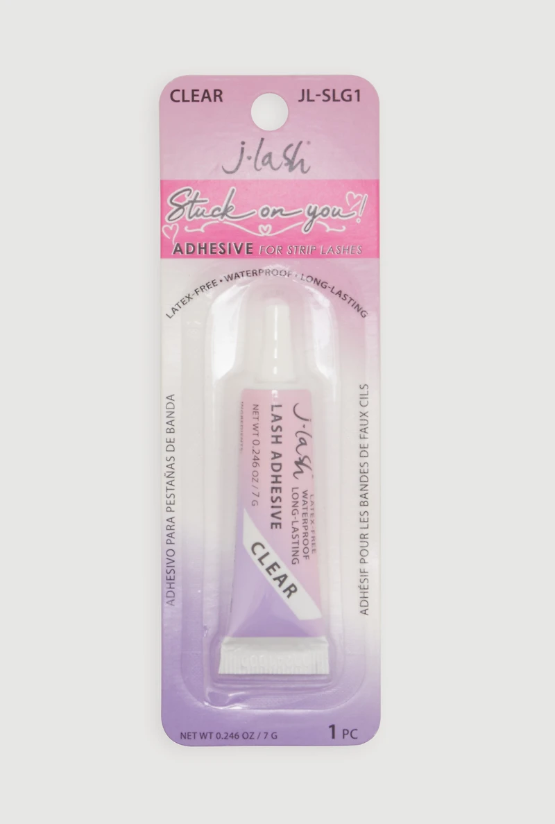 Womens J Lash Stuck On You Eyelash Adhesive, Clear