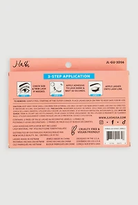 Elegant False Eyelashes with Clear Jewels for Glamorous Eyes