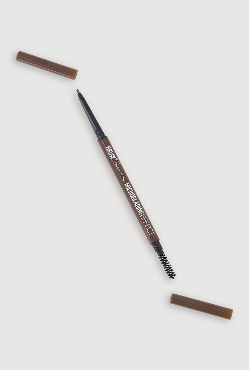 Womens Micro Blading Effect Eyebrow Pencil, Brown