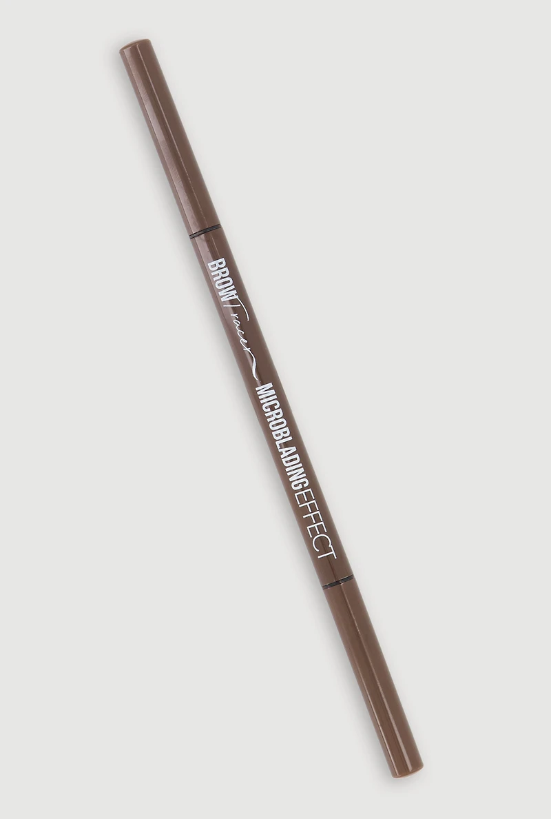 Womens Micro Blading Effect Eyebrow Pencil, Brown