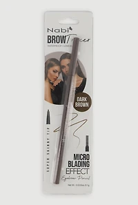 Womens Micro Blading Effect Eyebrow Pencil, Brown