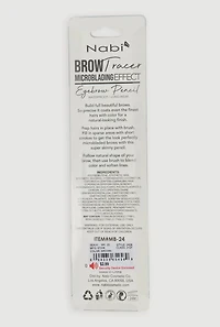 Womens Micro Blading Effect Eyebrow Pencil, Brown