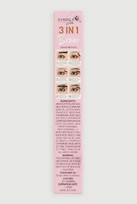 Womens 3 In 1 Eyebrow Kit for Perfect Eyebrows, Pink