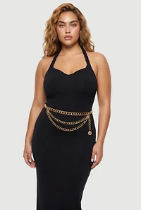 Layered Metallic Chain Belt
