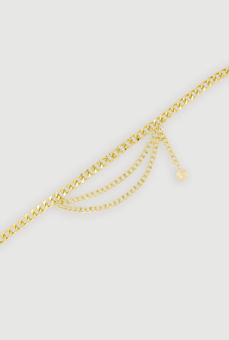 Layered Metallic Chain Belt