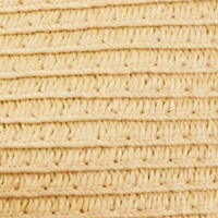 Straw Contrast Trim Cowboy Hat