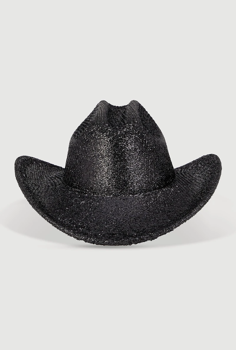 Shimmering Metallic Cowboy Hat