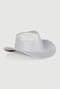 Chic Metallic Cowboy Hat