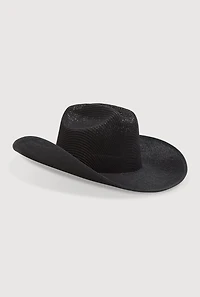 Solid Straw Cowboy Hat
