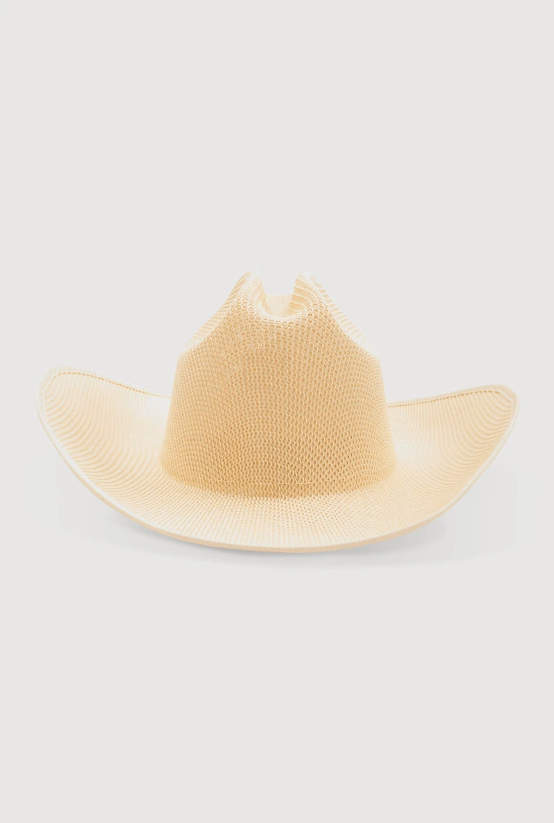 Solid Straw Cowboy Hat