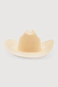 Solid Straw Cowboy Hat