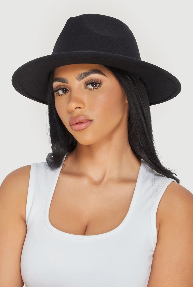 Brushed Felt Panama Hat