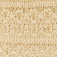 Bow Detail Crochet Bucket Hat