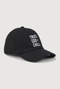Trust God and Chill Baseball Cap