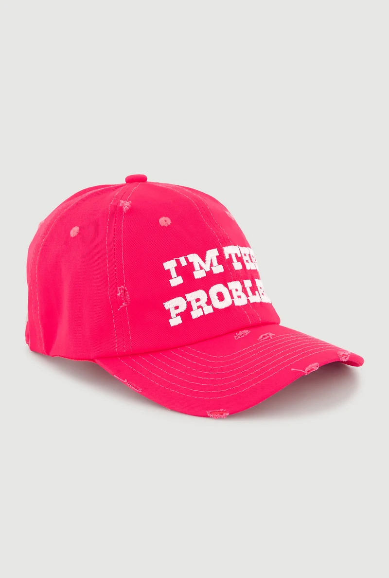 Im The Problem Baseball Cap