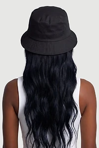 Life Is Fantastic Embroidered Reversible Bucket Hat