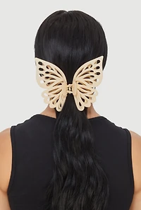 Womens Trendy Giant Butterfly Claw Clip,