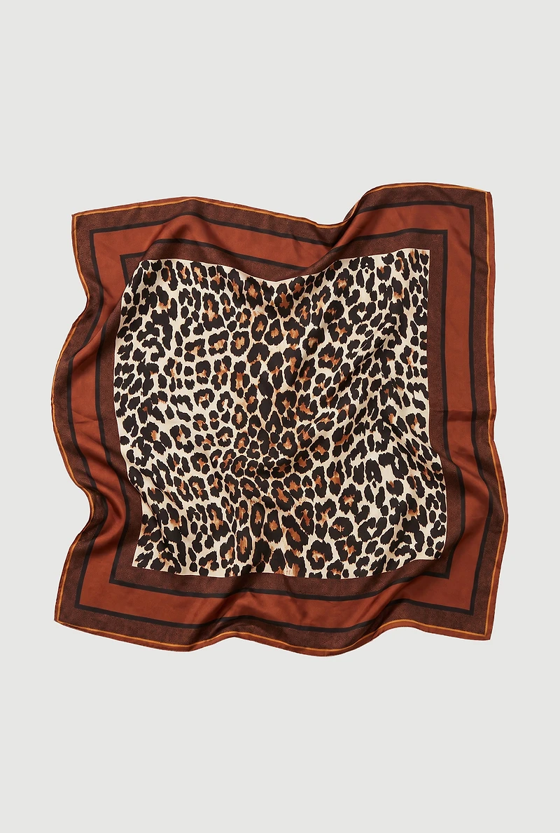 Assorted Border Print Multiway Scarf 2 Pack