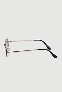Slim Rimless Sunglasses