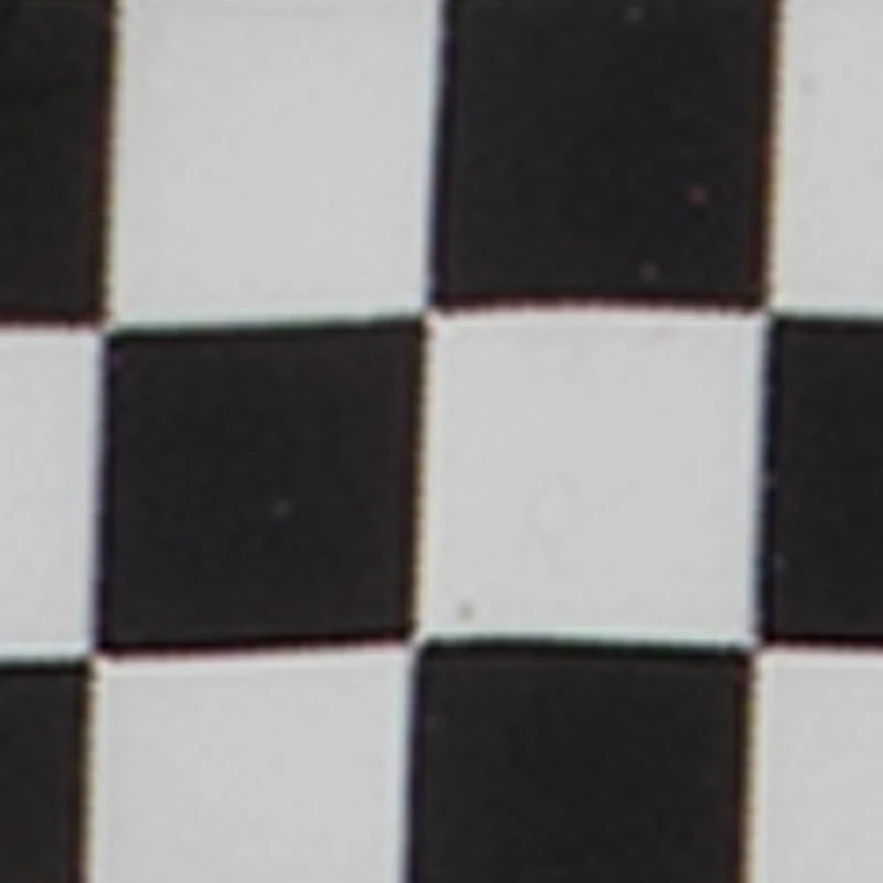 Ombre Lens Checkered Frame Sunglasses