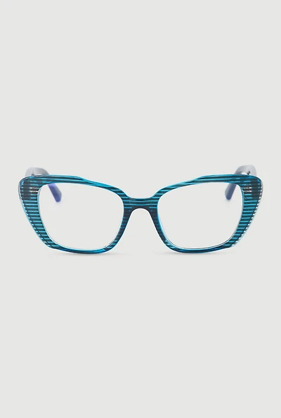 Womens Blue Light Cat Eye Sunglasses, Multi