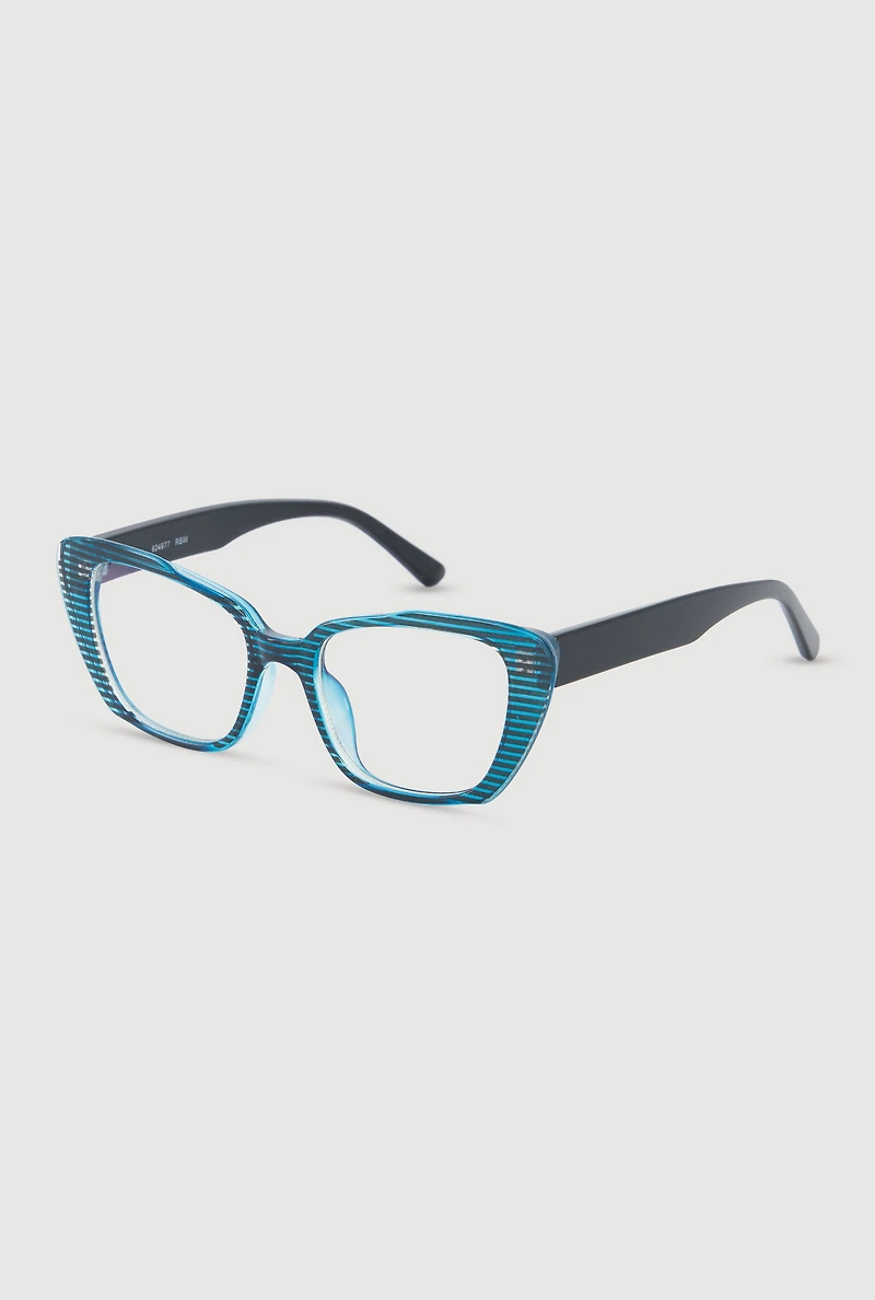 Womens Blue Light Cat Eye Sunglasses, Multi