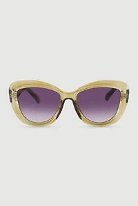 Ombre Lens Cat Eye Sunglasses