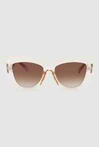 Womens Ombre Lens Cat Eye Sunglasses,