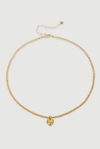 Dainty Heart Pendant Necklace