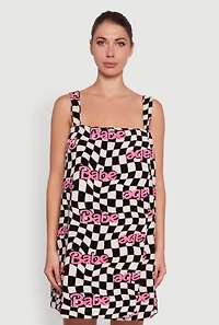 Patterned Plush Shower Wrap with Scrunchie