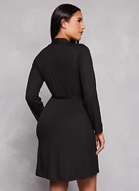 Rib Knit Cropped Pajama Tank Top and Shorts with Robe