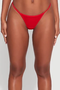 Womens Feather Trim Babydoll and G-String with Robe Set, Red, Size L