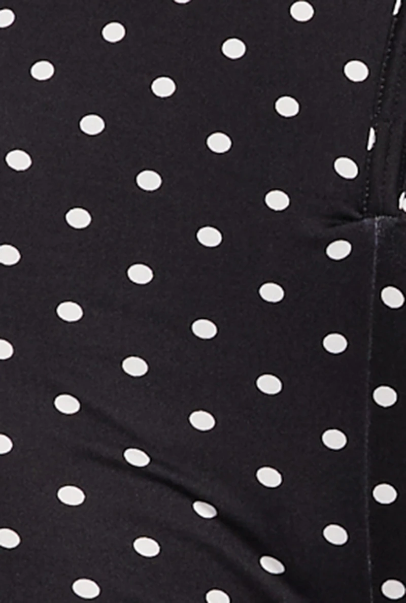 Soft Knit Polka Dot Love Yourself Pajama Onesie