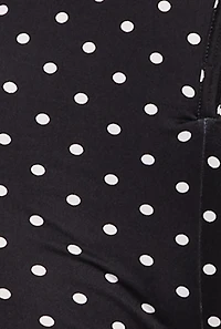 Soft Knit Polka Dot Love Yourself Pajama Onesie