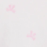 Bow Print Plush Funnel Neck Pajama Top and Pants