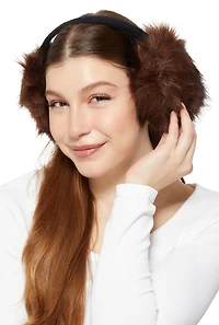 Oversized Faux Fur Earmuffs