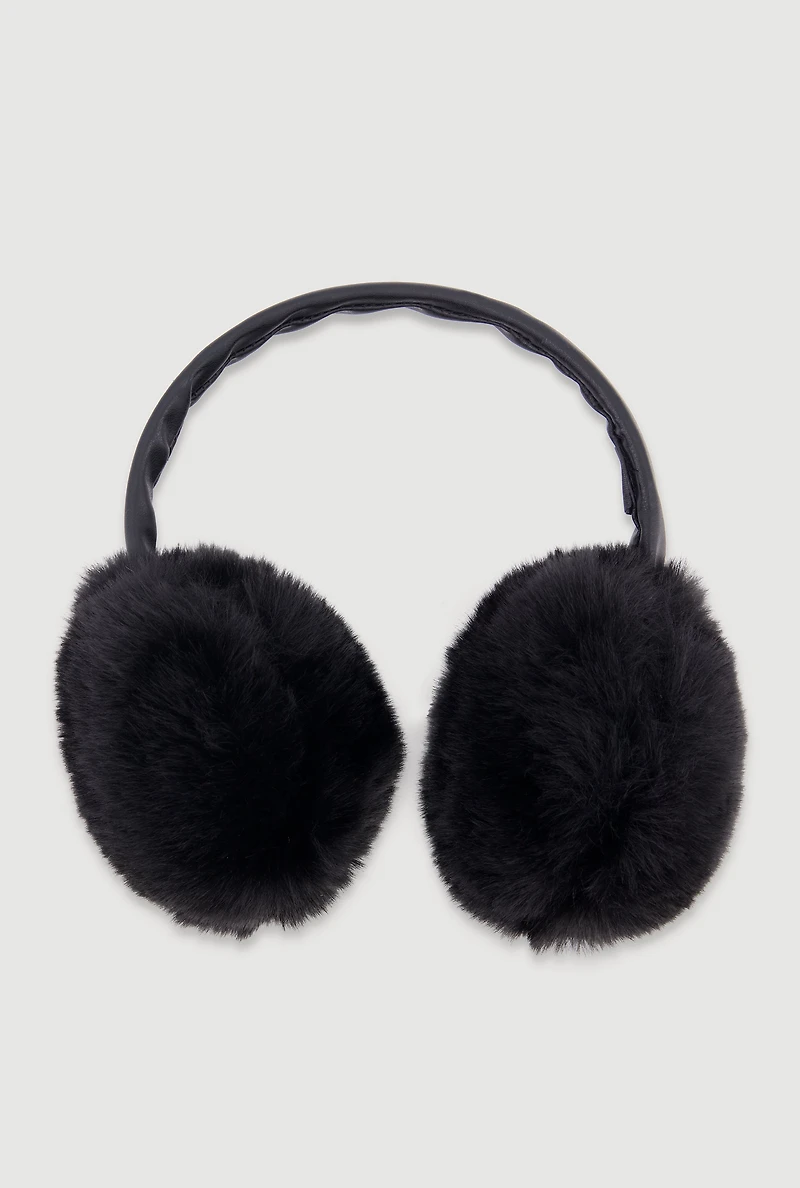 Faux Fur Oversized Earmuffs