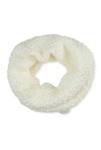 Textured Knit Infinity Scarf