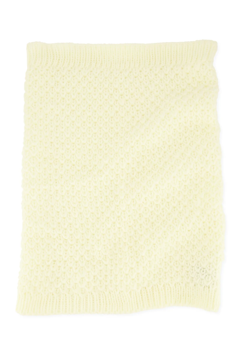 Textured Knit Infinity Scarf