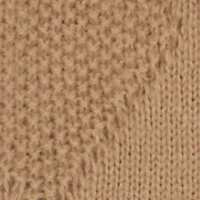 Diamond Patterned Scarf with Beanie and Gloves