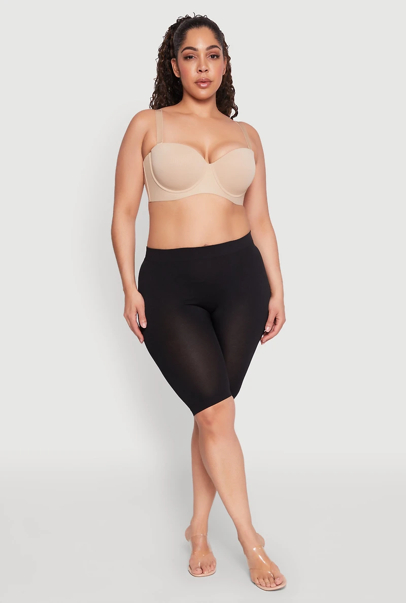Plus Laser Cut Balconette Bra | Convertible to Strapless