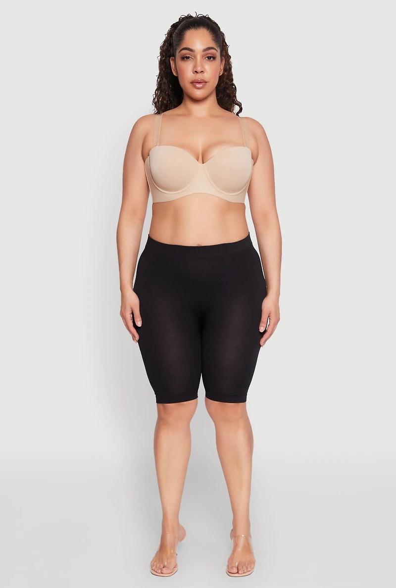 Plus Laser Cut Balconette Bra | Convertible to Strapless