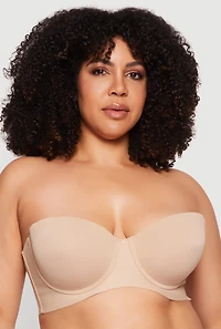 Plus Laser Cut Convertible Balconette Bra