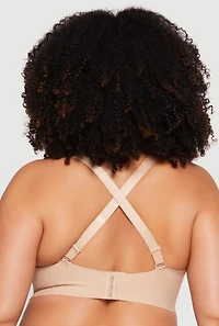 Plus Laser Cut Convertible Balconette Bra