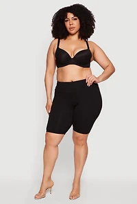 Plus Mesh Plunge Bra