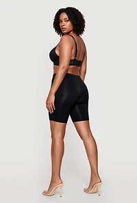 Plus Mesh Detail Plunge Bra