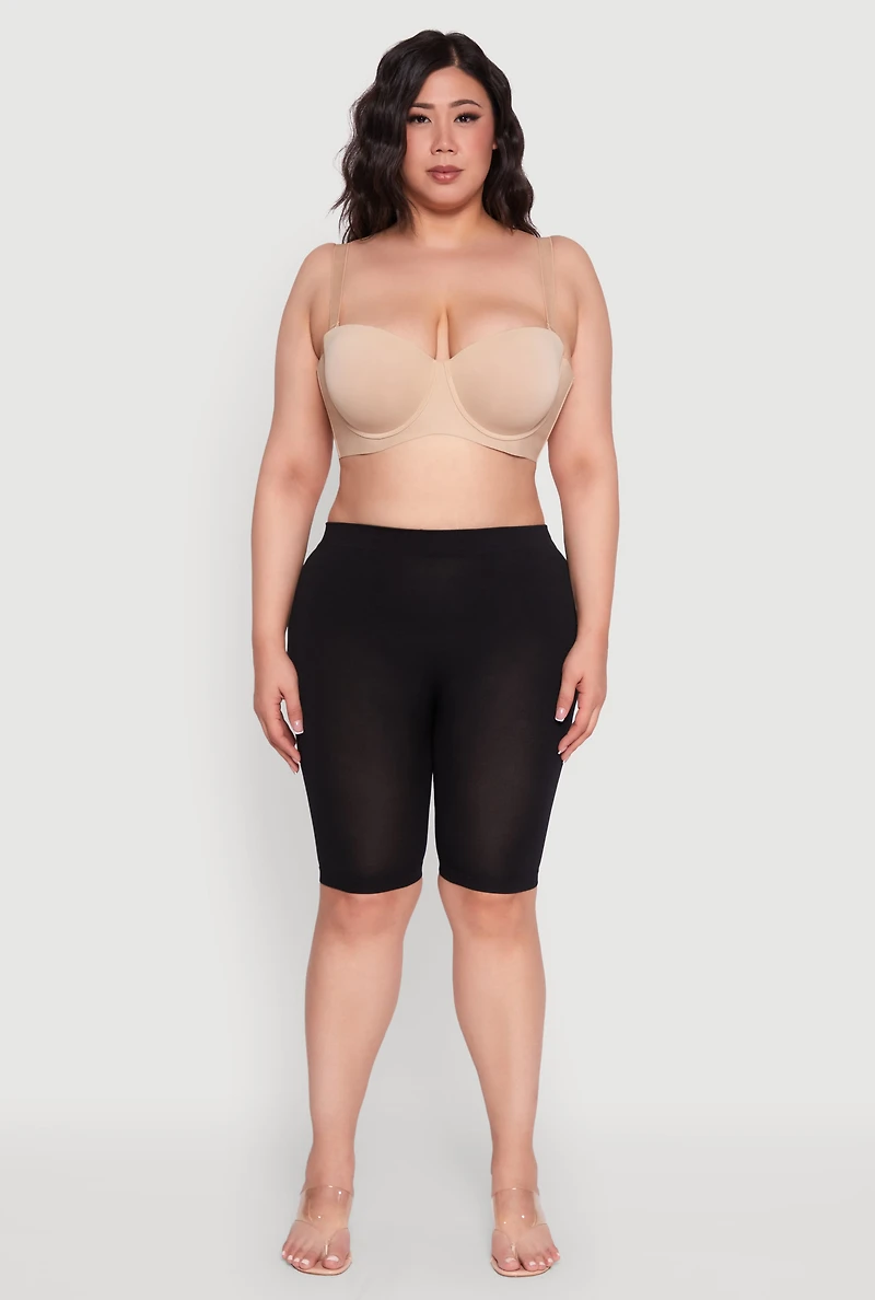 Womens Plus Size Elegant Lingerie Bra for Comfortable Fit, Beige, Size 42DD