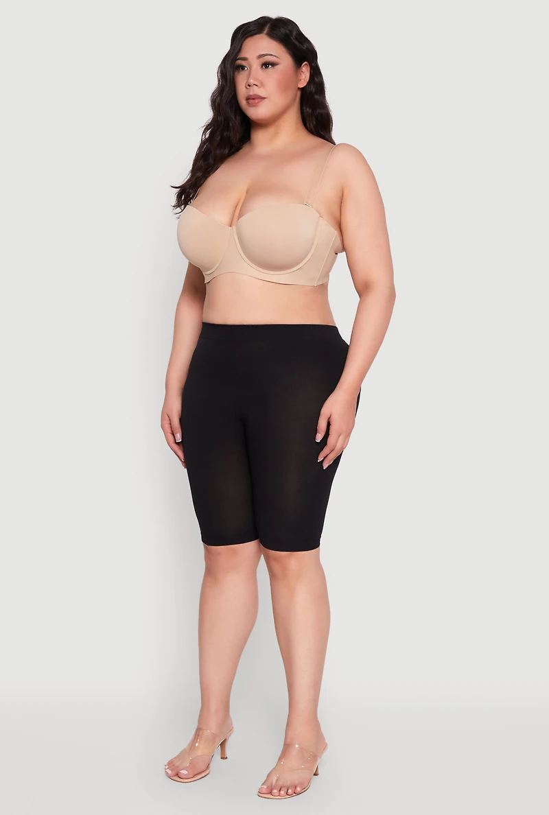 Womens Plus Size Elegant Lingerie Bra for Comfortable Fit, Beige, Size 42DD