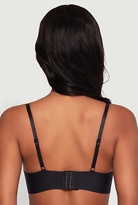 Womens Basic Plunge Bra, Black, Size 36C